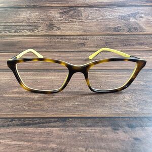 Ralph Lauren Women’s Tortoise‎ Yellow Cat Eye Eyeglasses RA7044 1142 52-16